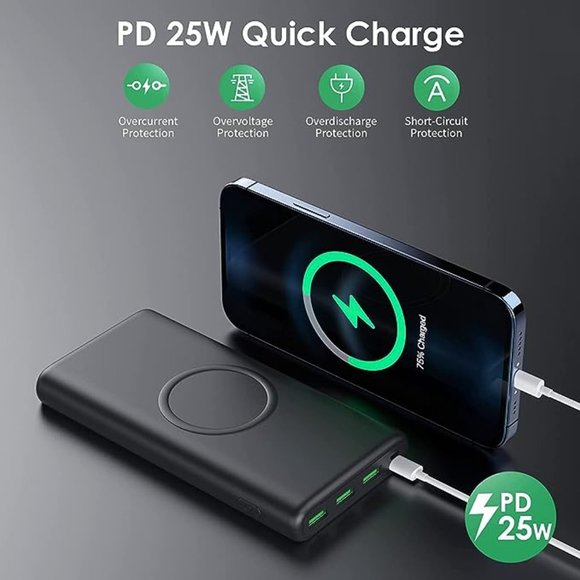 H H E T P Other - - Wireless Portable Charger Power Bank *OPEN BOX*